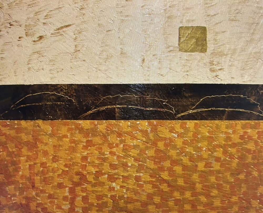 0040 Abstract Earth Tones Texture 14x18" giclée on canvas Brenda Breck Art | Original Art painted on Canvas and Giclées | 0040 Abstract Earth Tones Texture 14x18" giclée on canvas