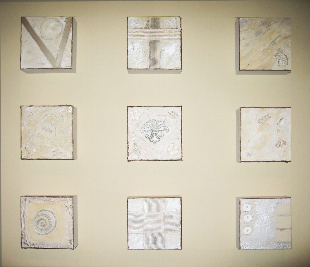 01900 Personalized 3D Box Art 10x10" 2.5" deep mixed media acryllic on canvas Brenda Breck Art | Original 3D Art | 01900 Personalized 3D Box Art 10x10" 2.5" deep mixed media acryllic on canvas