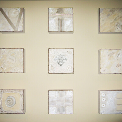 01900 Personalized 3D Box Art 10x10" 2.5" deep mixed media acryllic on canvas Brenda Breck Art | Original 3D Art | 01900 Personalized 3D Box Art 10x10" 2.5" deep mixed media acryllic on canvas