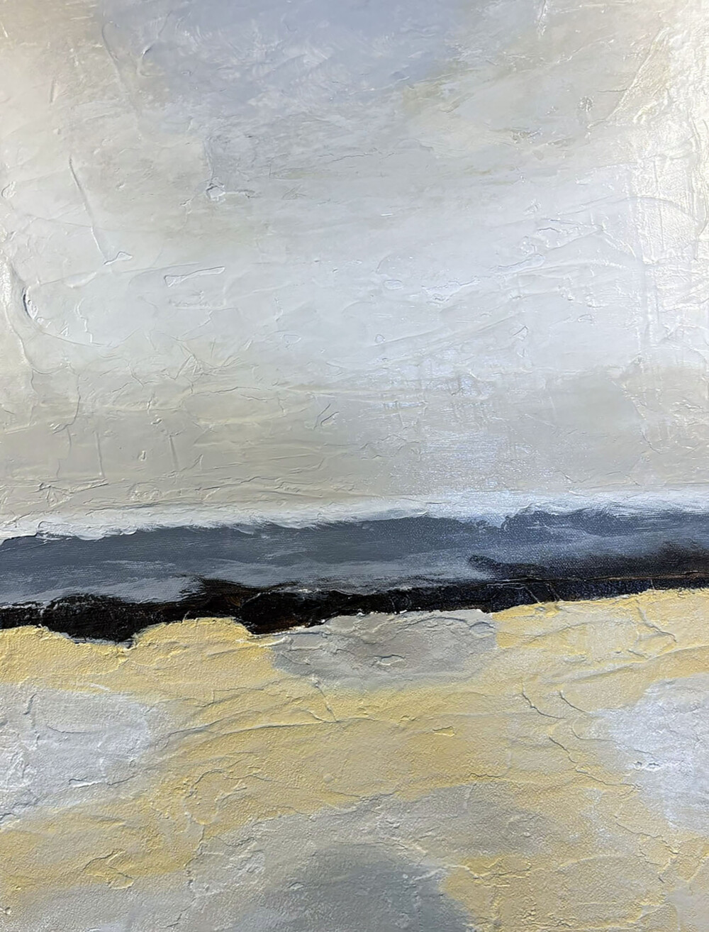 003 Beach Before the Storm 16x20” original acrylic on canvas Brenda Breck Art | Original Art painted on Canvas and Giclées | 003 Beach Before the Storm 16x20” original acrylic on canvas