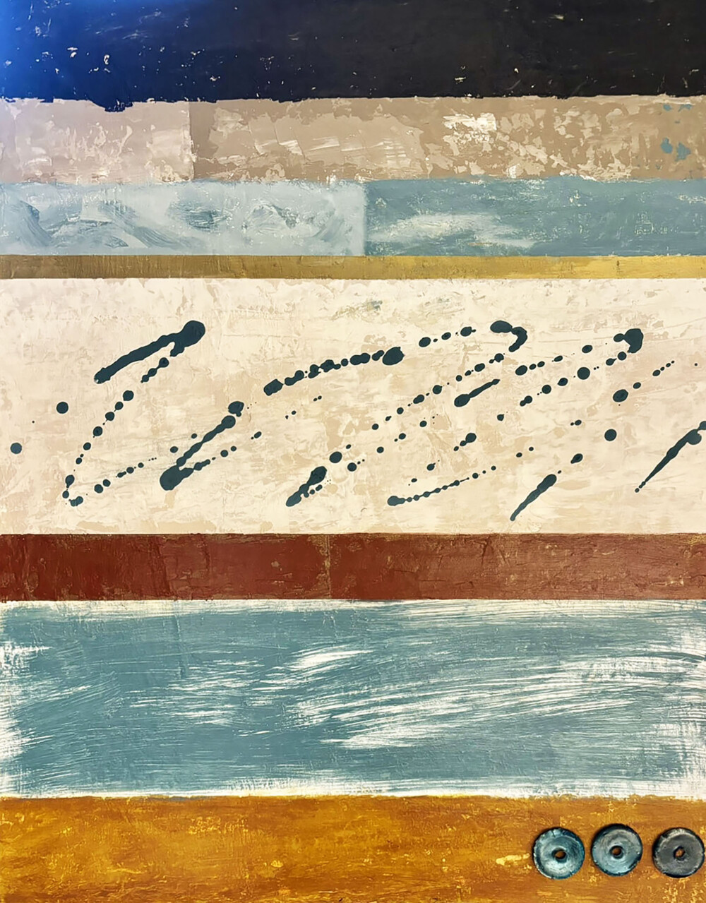 0036 Abstract Geometric Kaleidoscope I 24x30” original acrylic on canvas Brenda Breck Art | 0036 Abstract Geometric Kaleidoscope I 24x30” original acrylic on canvas